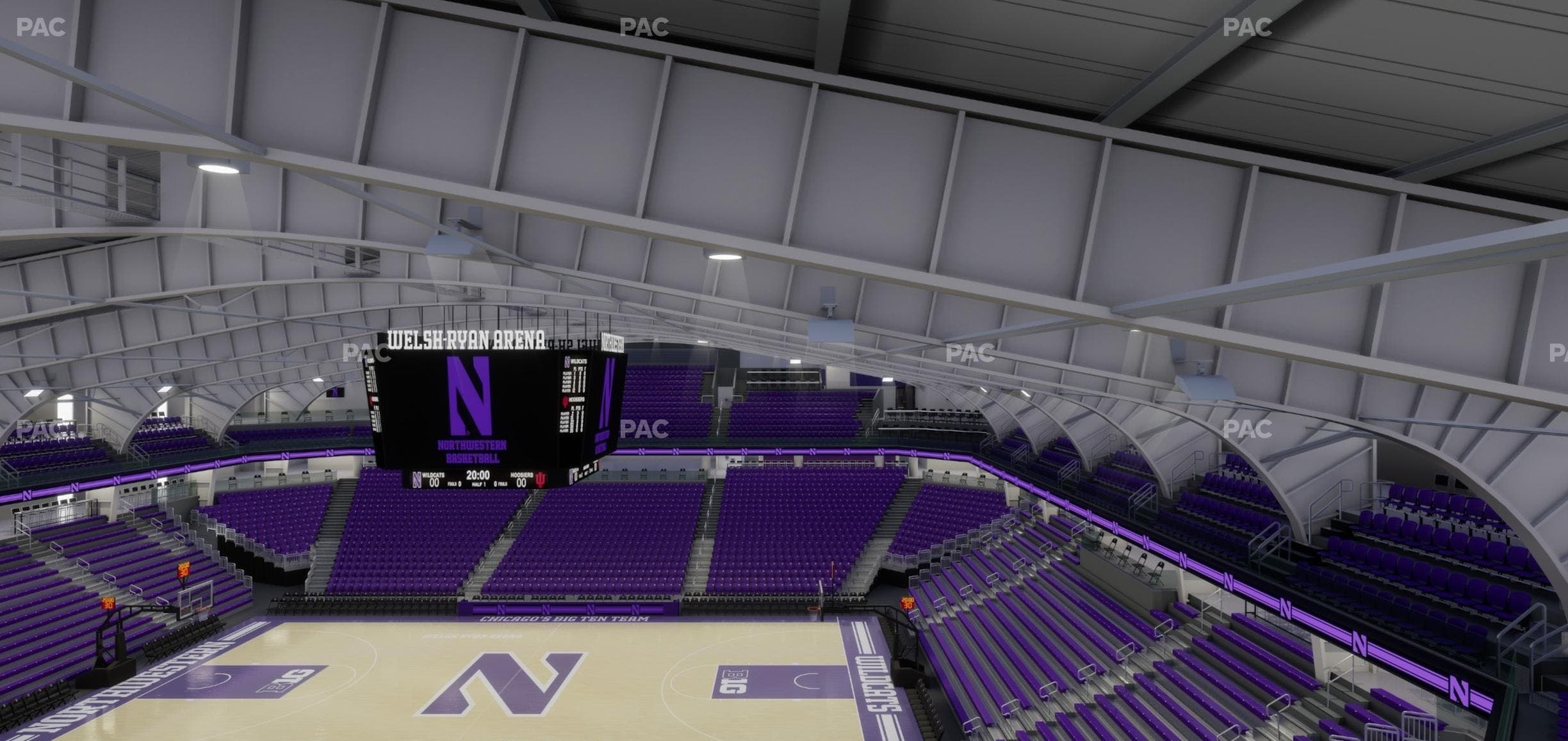 Welsh-Ryan Arena - Section 218 Seat View