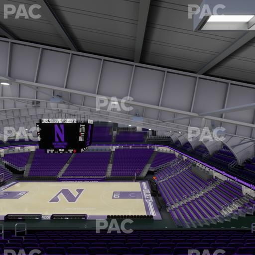 Welsh-Ryan Arena - Section 218 Seat View