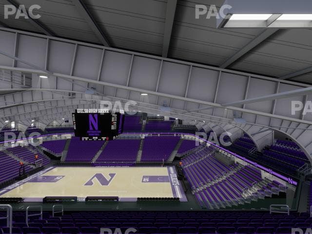 Welsh-Ryan Arena - Section 218 Seat View