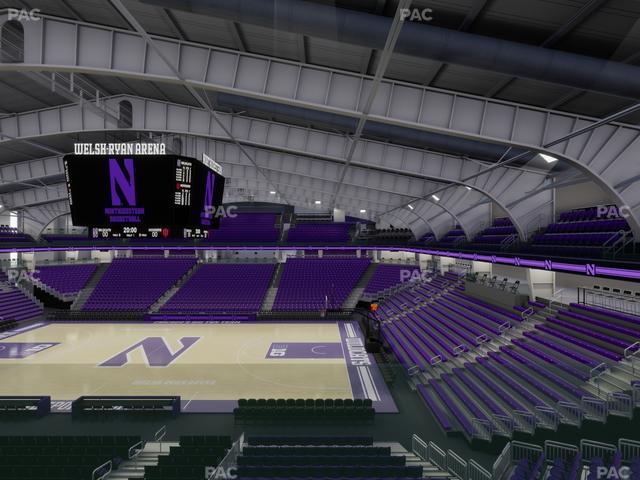Welsh-Ryan Arena - Section 218 Seat View Welsh-Ryan Arena - Section 218 Seat View