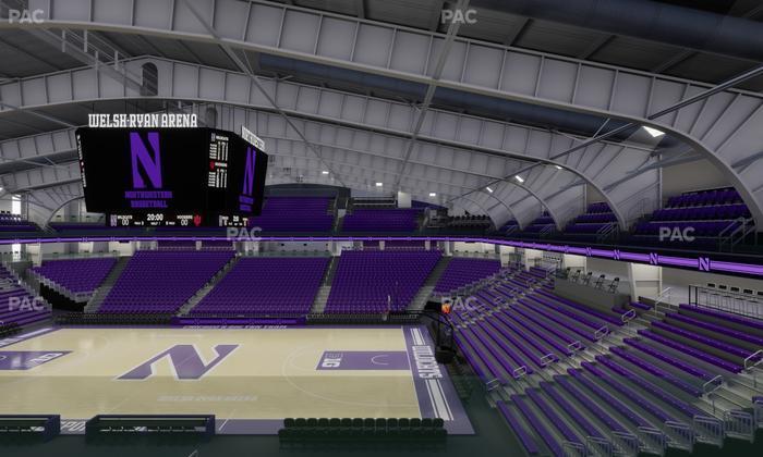 Welsh-Ryan Arena - Section 218 Seat View