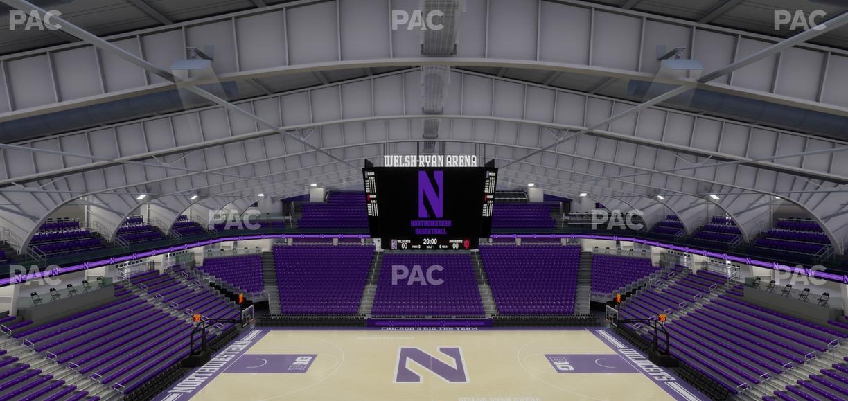 Welsh-Ryan Arena - Section 219 Seat View