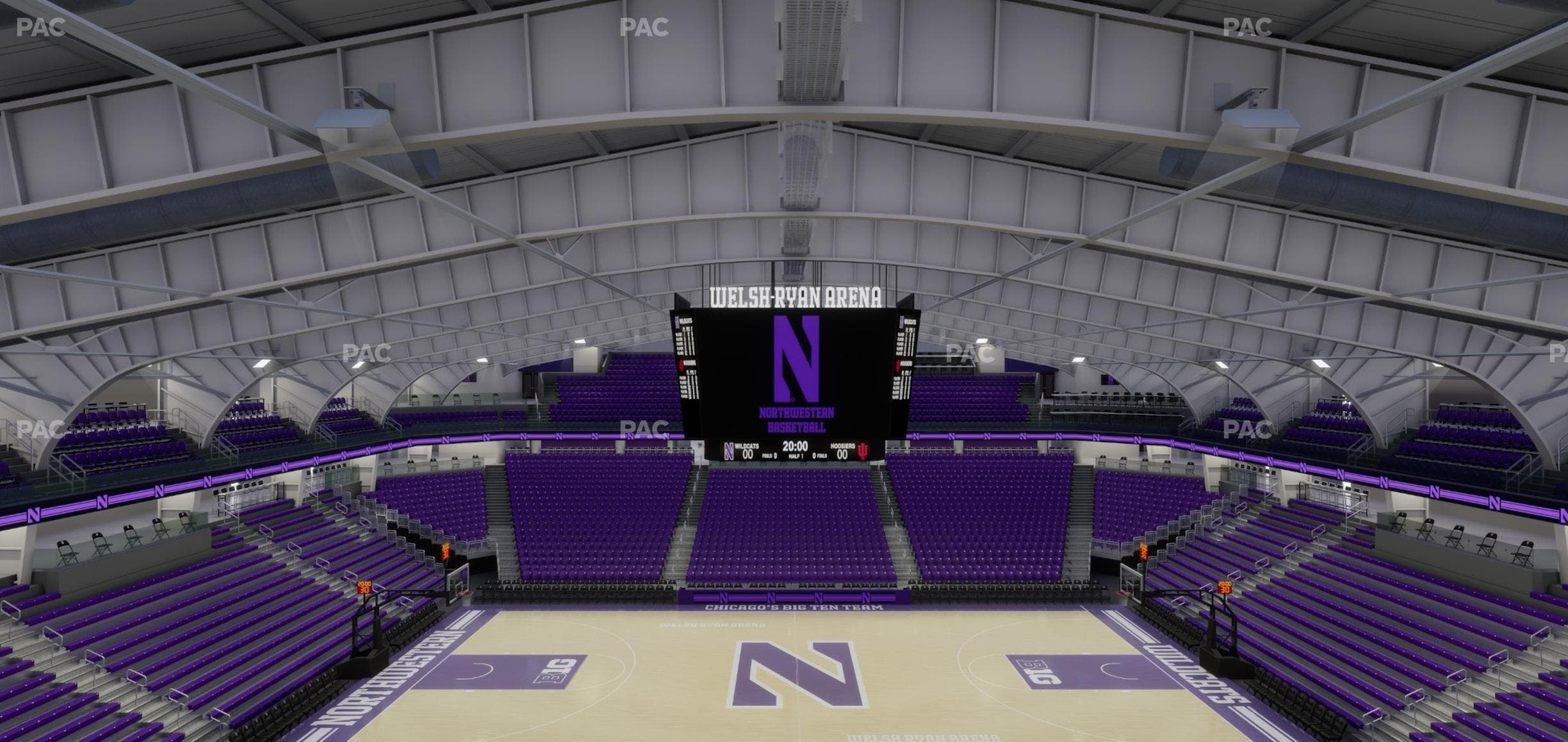 Welsh-Ryan Arena - Section 219 Seat View