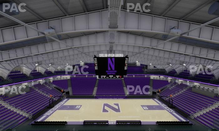 Welsh-Ryan Arena - Section 219 Seat View