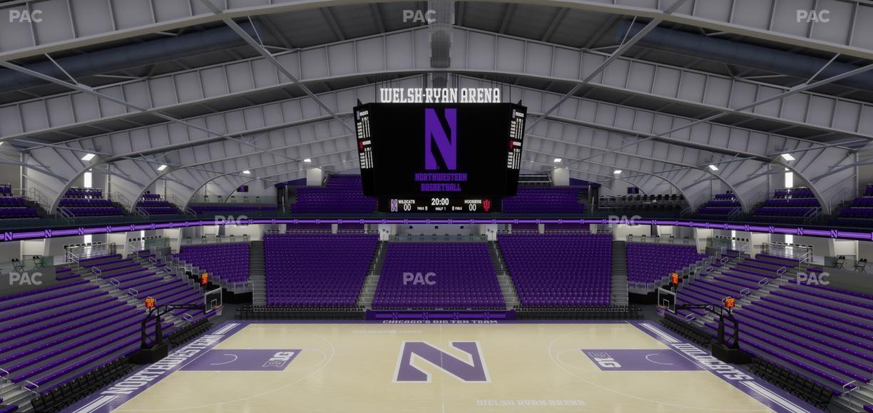 Welsh-Ryan Arena - Section 219 Seat View