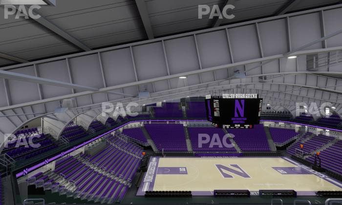 Welsh-Ryan Arena - Section 220 Seat View