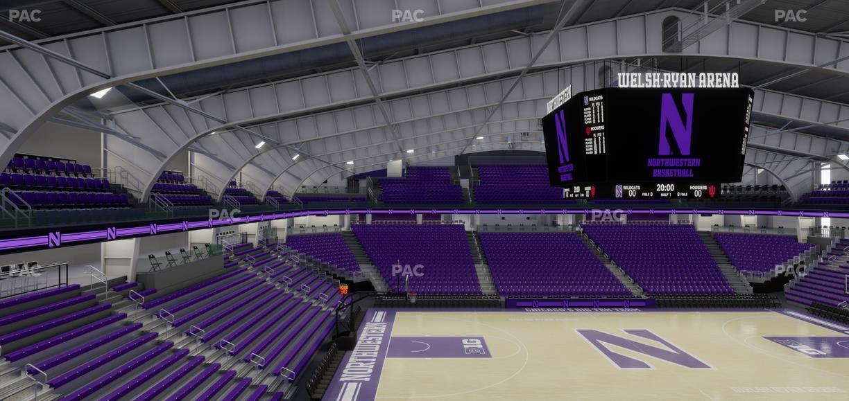 Welsh-Ryan Arena - Section 220 Seat View