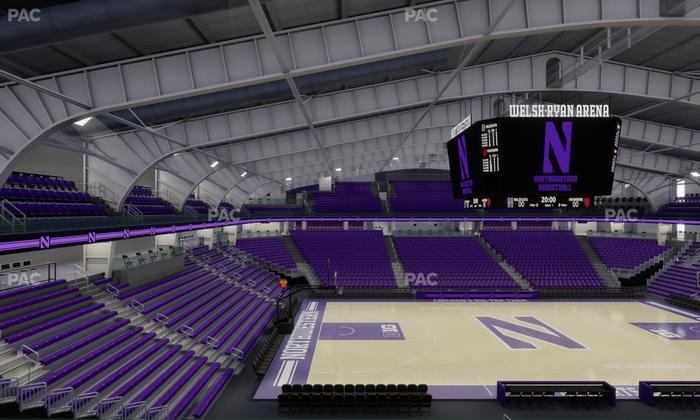 Welsh-Ryan Arena - Section 220 Seat View