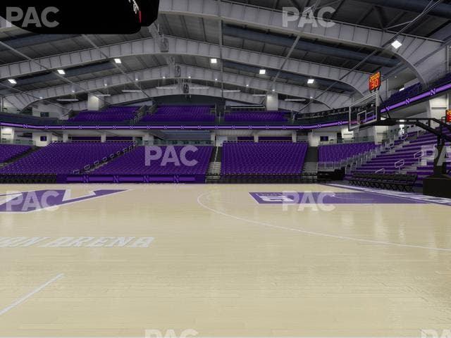 Welsh-Ryan Arena - Section Courtside A Seat View