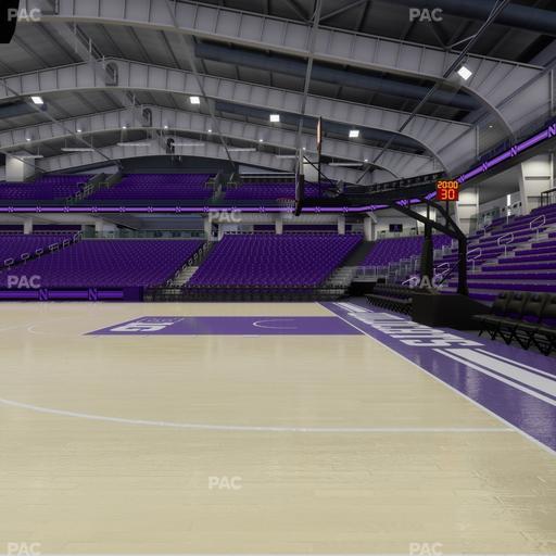 Welsh-Ryan Arena - Section Courtside A Seat View