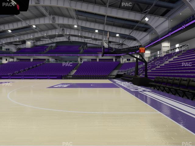 Welsh-Ryan Arena - Section Courtside A Seat View Welsh-Ryan Arena - Section Courtside A Seat View