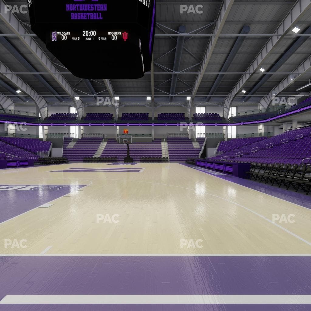 Welsh-Ryan Arena - Section Courtside C Seat View
