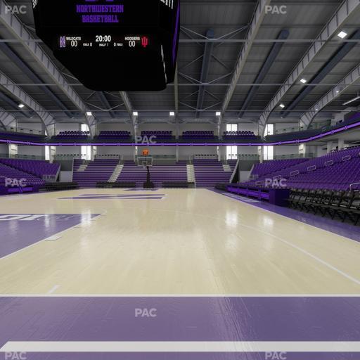 Welsh-Ryan Arena - Section Courtside C Seat View