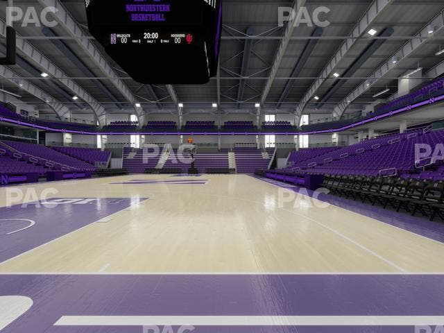 Welsh-Ryan Arena - Section Courtside C Seat View