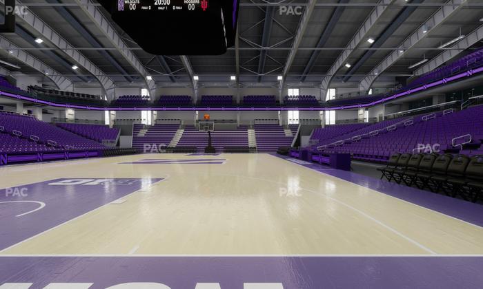 Welsh-Ryan Arena - Section Courtside E Seat View