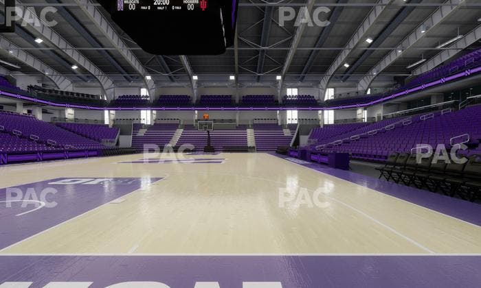 Welsh-Ryan Arena - Section Courtside E Seat View