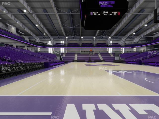 Welsh-Ryan Arena - Section Courtside F Seat View Welsh-Ryan Arena - Section Courtside F Seat View