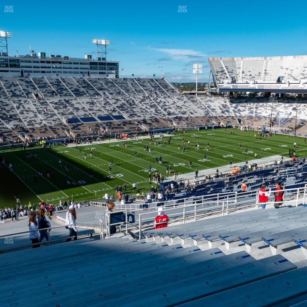West Shore Home Field at Beaver Stadium - Section East A Upper Seat View