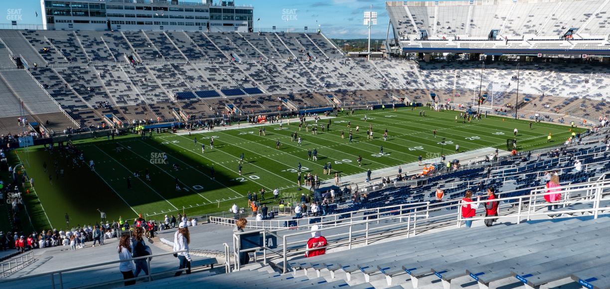 West Shore Home Field at Beaver Stadium - Section East A Upper Seat View