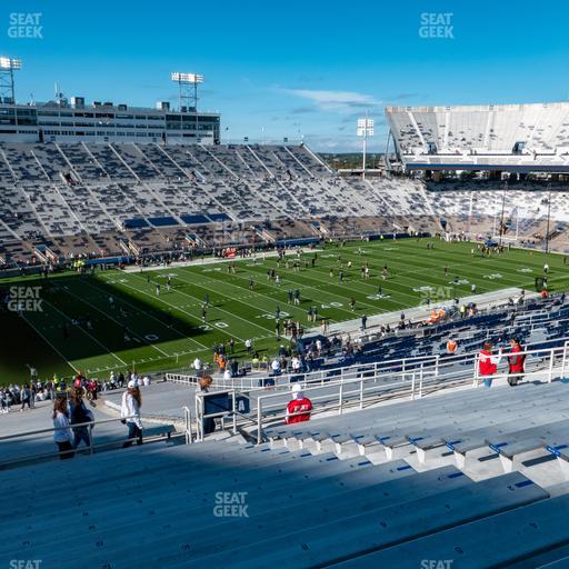 West Shore Home Field at Beaver Stadium - Section East A Upper Seat View