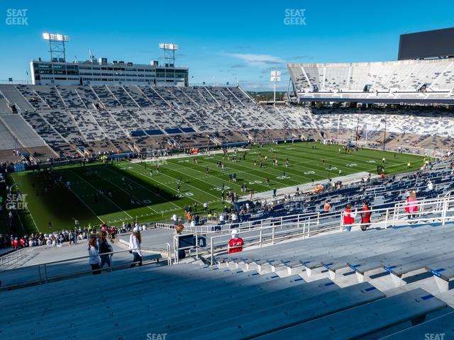 West Shore Home Field at Beaver Stadium - Section East A Upper Seat View
