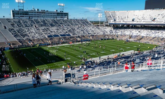 West Shore Home Field at Beaver Stadium - Section East A Upper Seat View