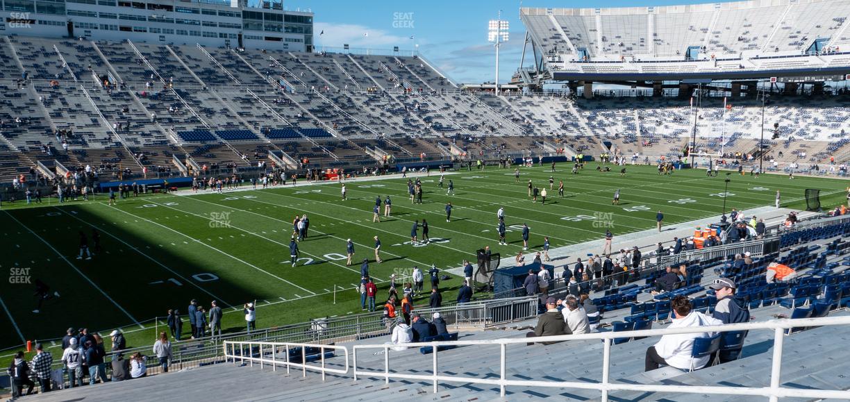 West Shore Home Field at Beaver Stadium - Section East A Seat View
