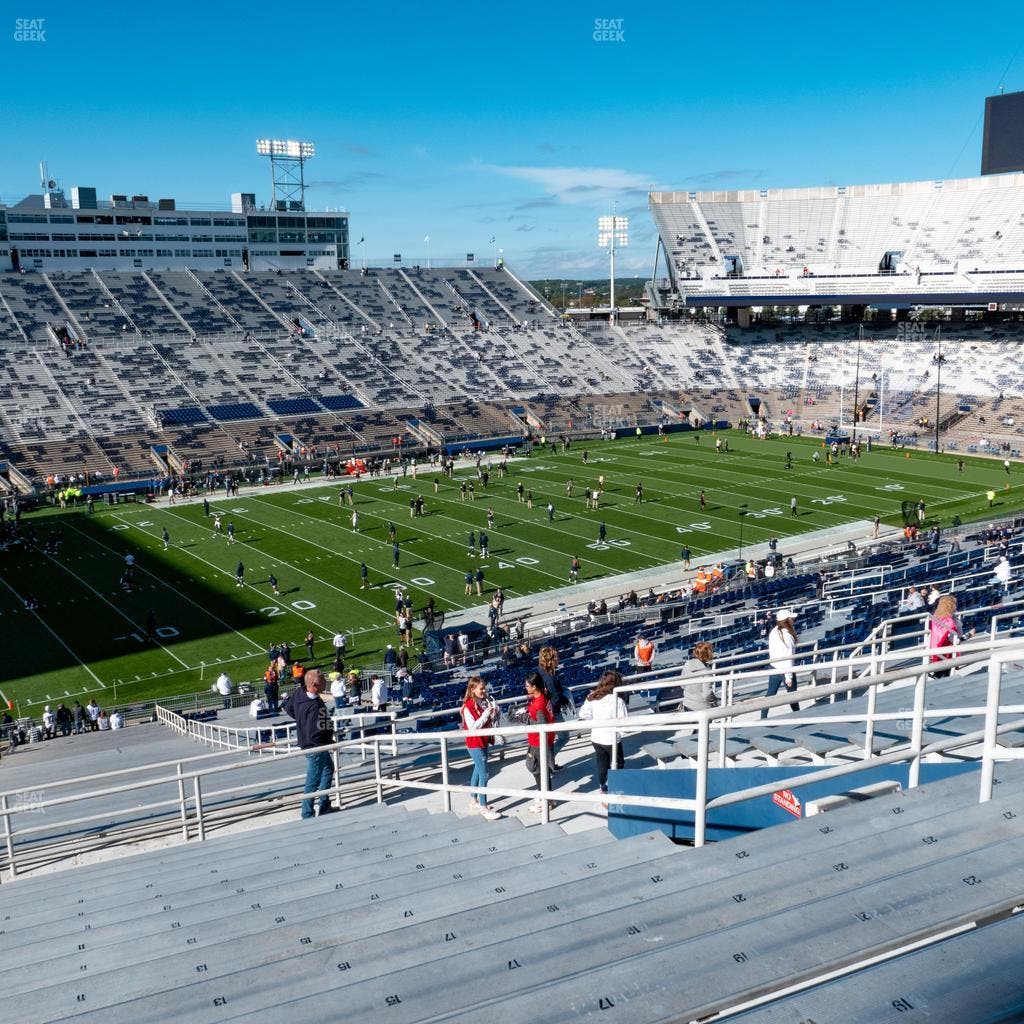 West Shore Home Field at Beaver Stadium - Section East B Upper Seat View