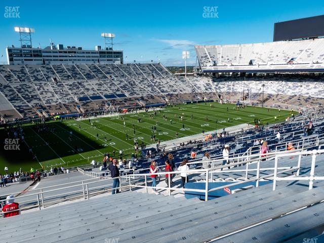 West Shore Home Field at Beaver Stadium - Section East B Upper Seat View