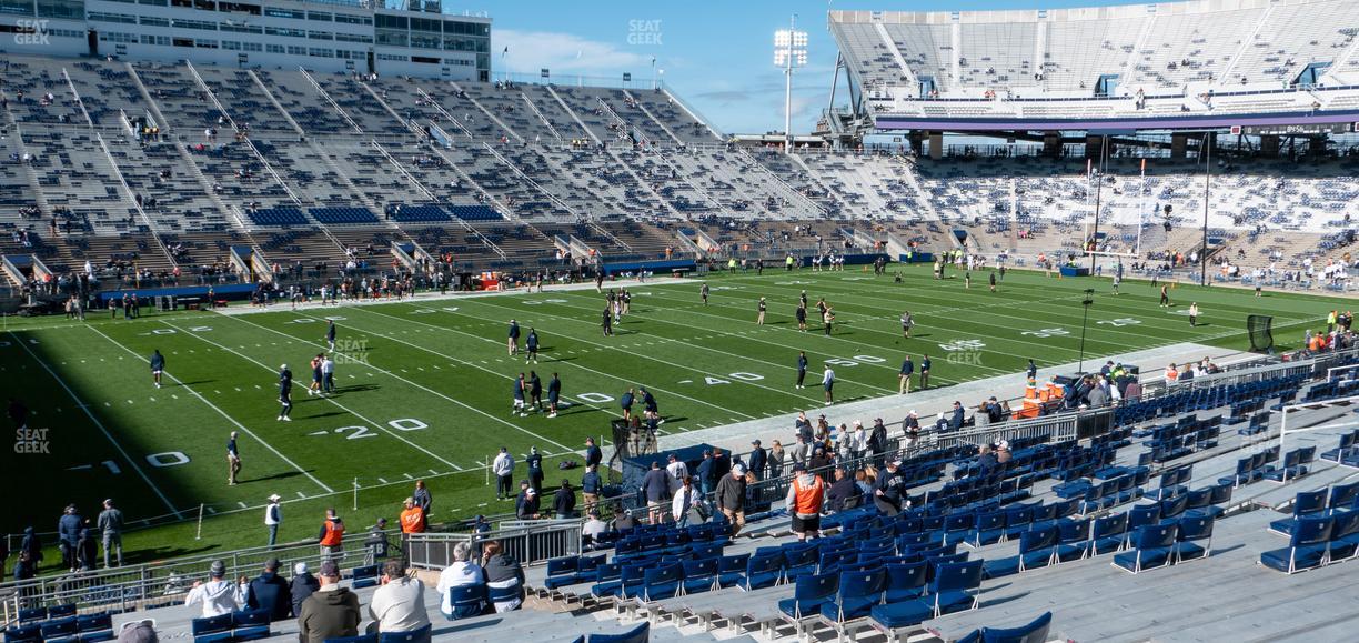 West Shore Home Field at Beaver Stadium - Section East B Seat View