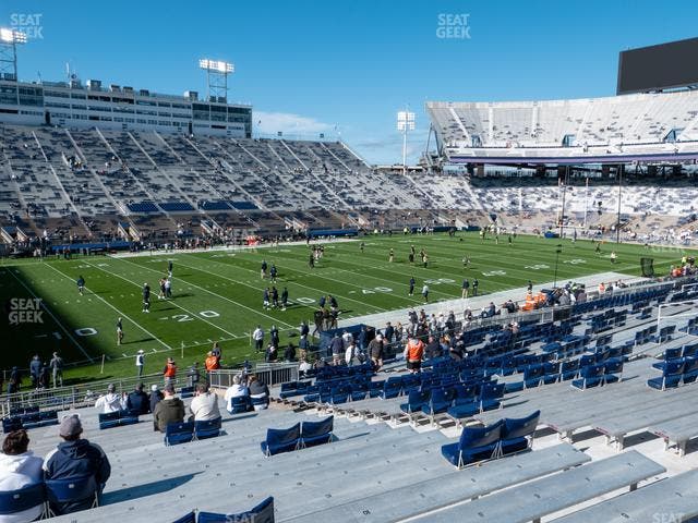 West Shore Home Field at Beaver Stadium - Section East B Seat View