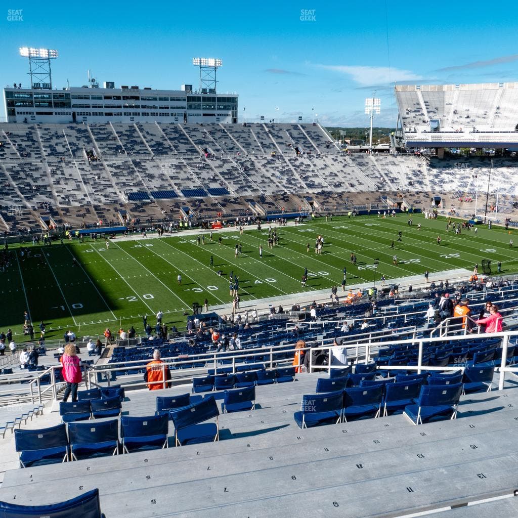 West Shore Home Field at Beaver Stadium - Section East C Upper Seat View