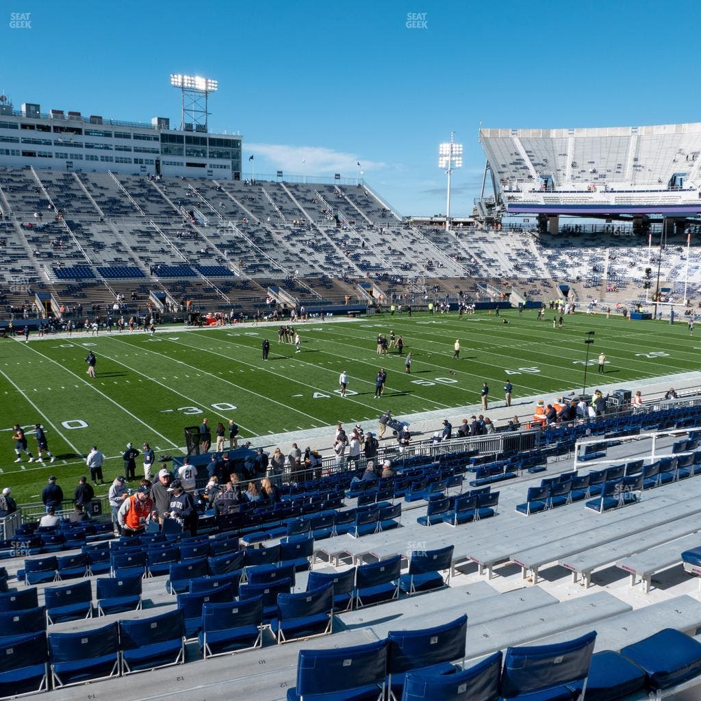 West Shore Home Field at Beaver Stadium - Section East C Seat View