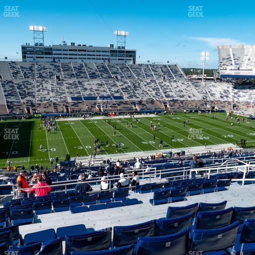West Shore Home Field at Beaver Stadium - Section East D Upper Seat View