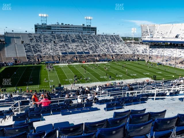 West Shore Home Field at Beaver Stadium - Section East D Upper Seat View