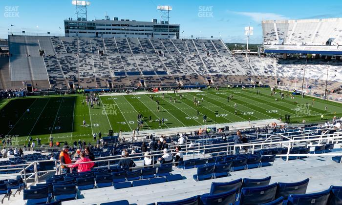 West Shore Home Field at Beaver Stadium - Section East D Upper Seat View