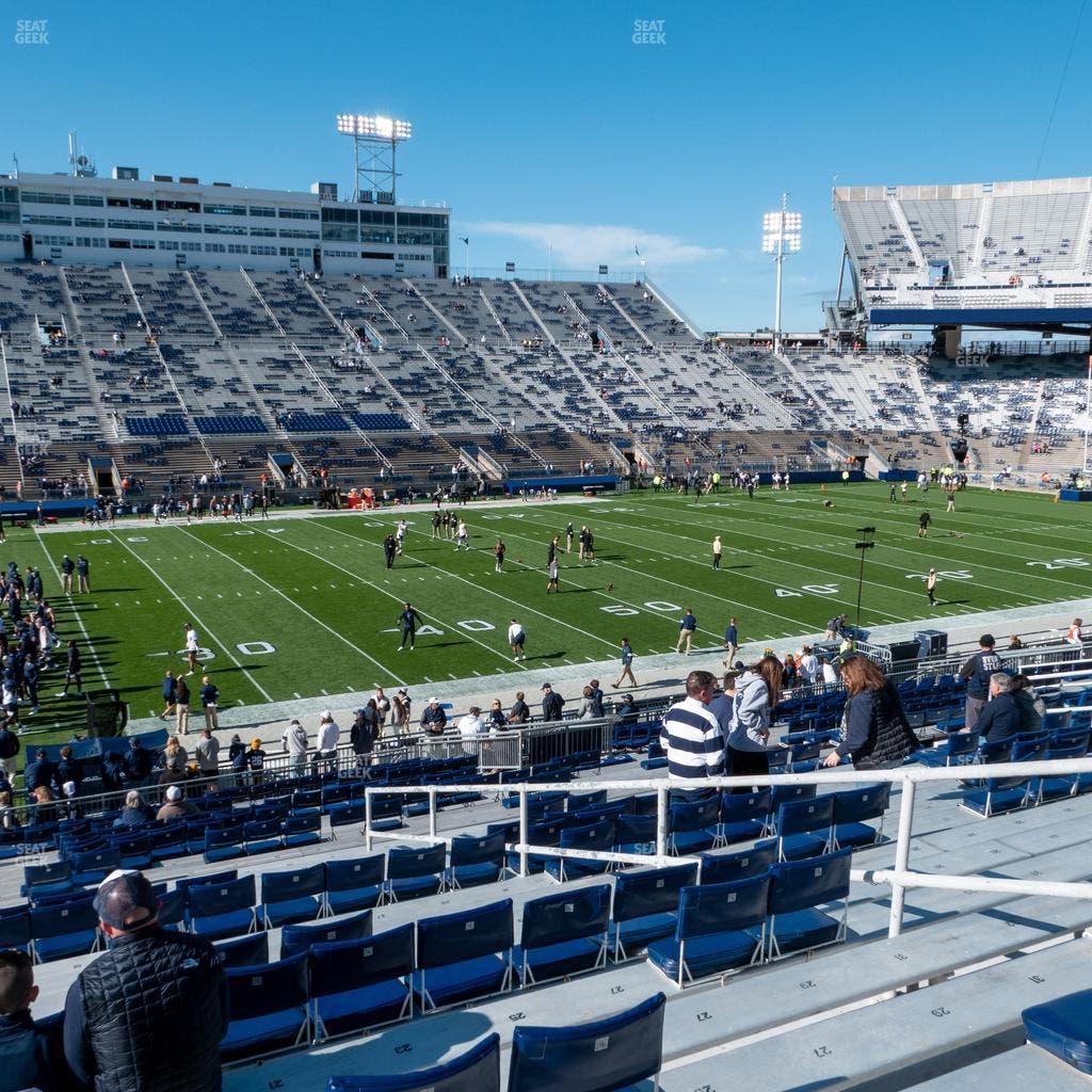 West Shore Home Field at Beaver Stadium - Section East D Seat View