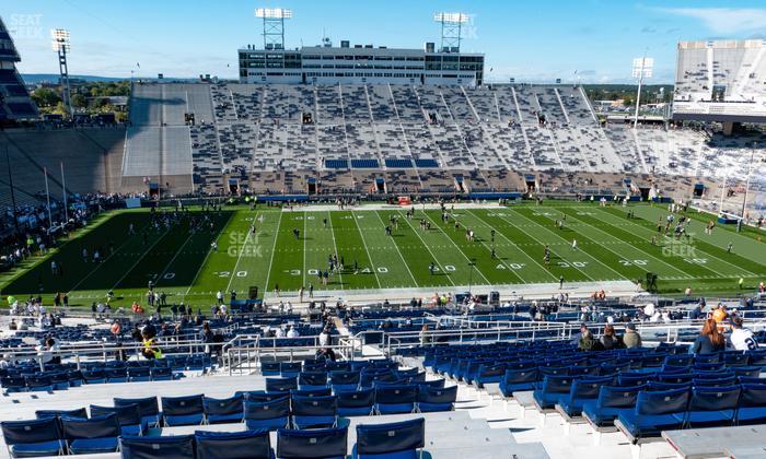 West Shore Home Field at Beaver Stadium - Section East E Upper Seat View