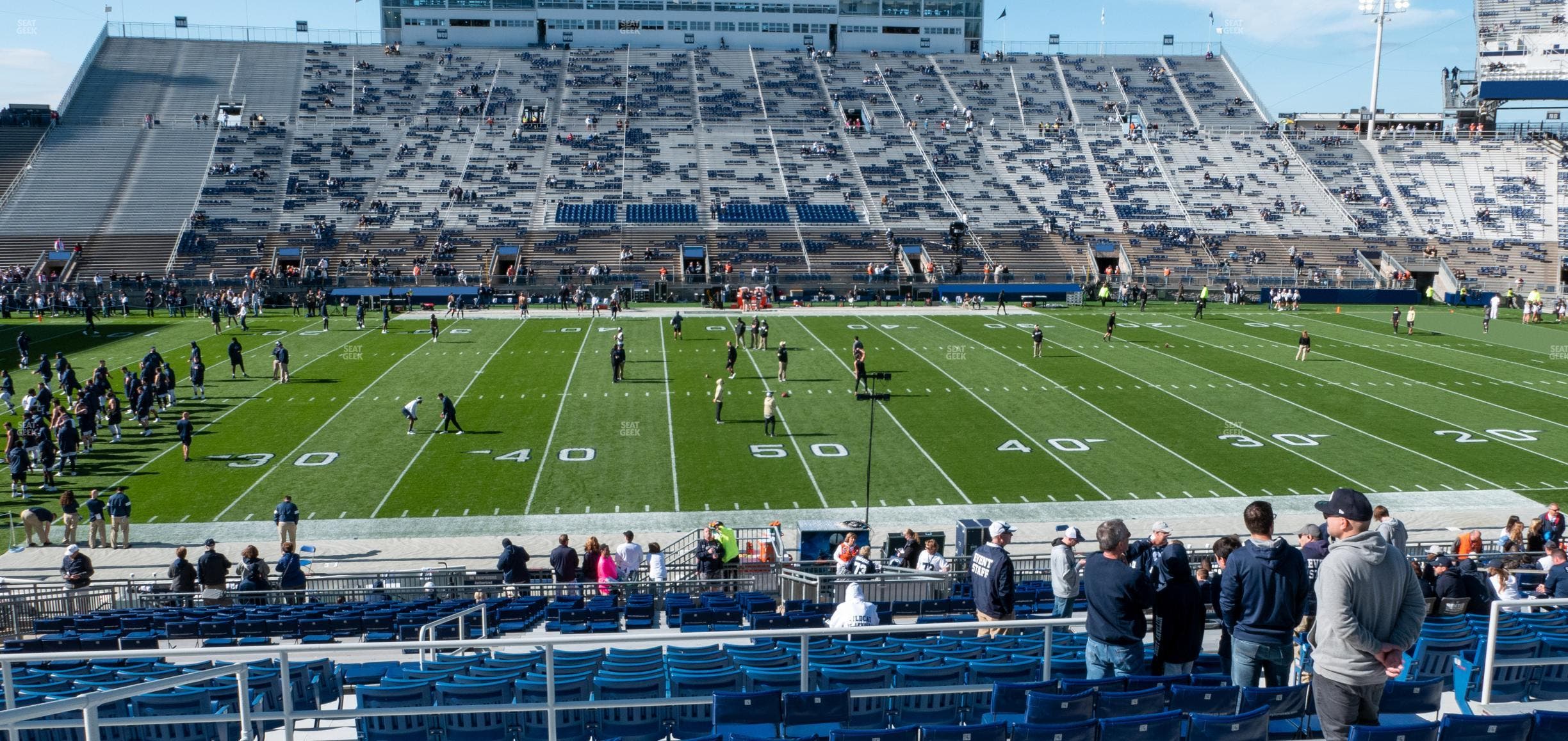 West Shore Home Field at Beaver Stadium - Section East E Seat View