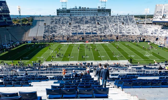 West Shore Home Field at Beaver Stadium - Section East F Upper Seat View