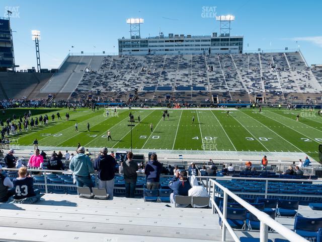 West Shore Home Field at Beaver Stadium - Section East F Seat View