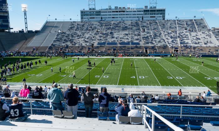 West Shore Home Field at Beaver Stadium - Section East F Seat View