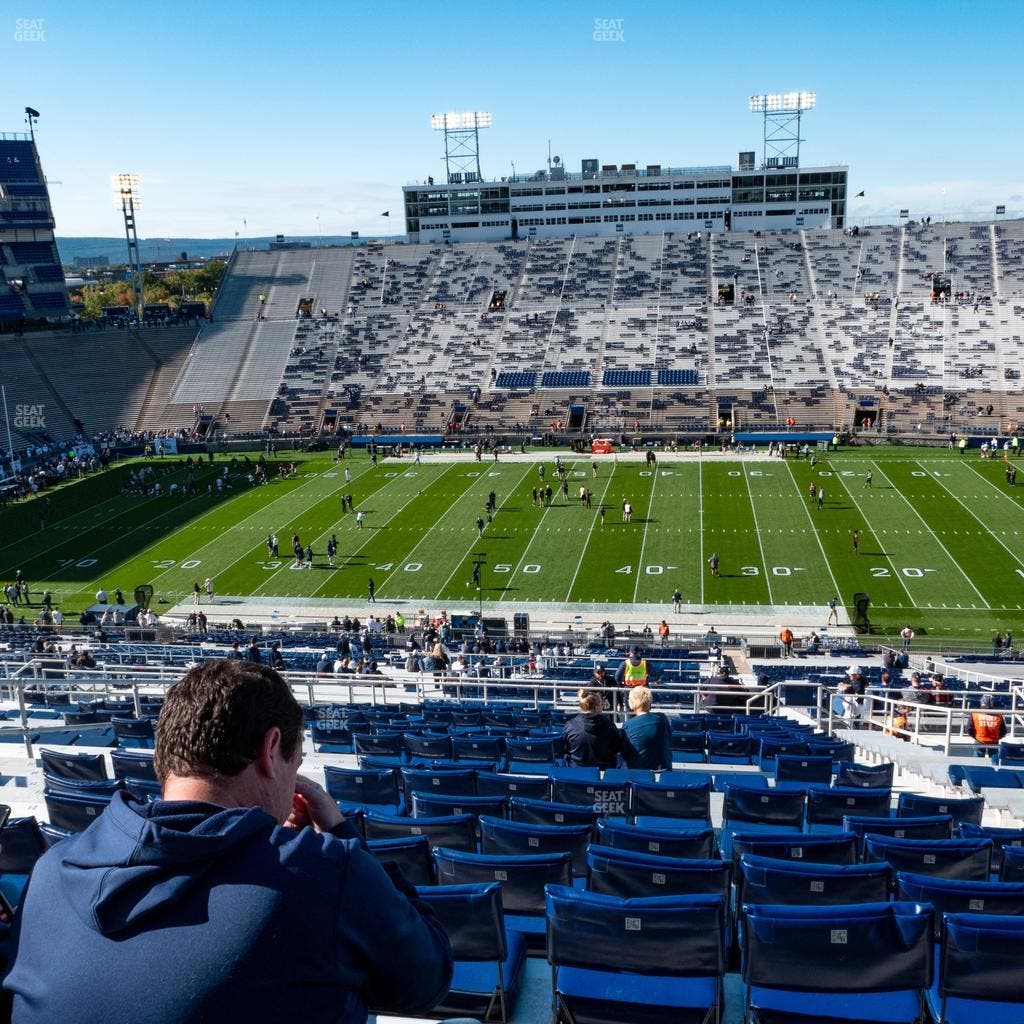 West Shore Home Field at Beaver Stadium - Section East G Upper Seat View