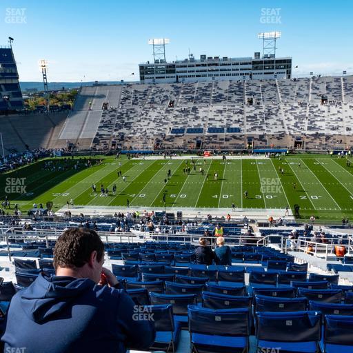 West Shore Home Field at Beaver Stadium - Section East G Upper Seat View