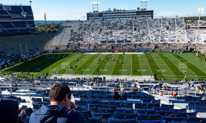 West Shore Home Field at Beaver Stadium - Section East G Upper Seat View