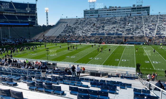 West Shore Home Field at Beaver Stadium - Section East G Seat View