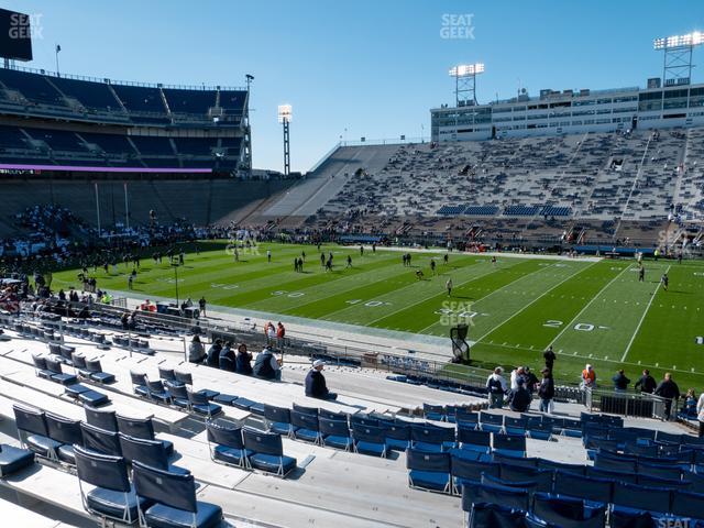 West Shore Home Field at Beaver Stadium - Section East H Seat View