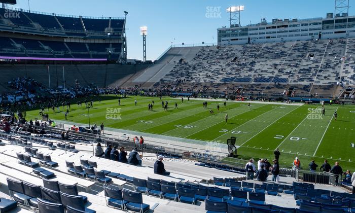West Shore Home Field at Beaver Stadium - Section East H Seat View