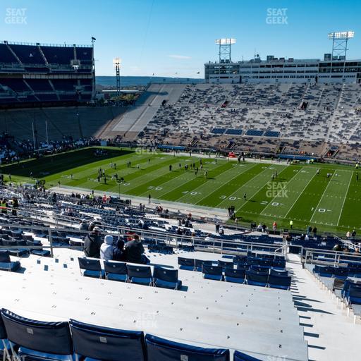 West Shore Home Field at Beaver Stadium - Section East J Upper Seat View