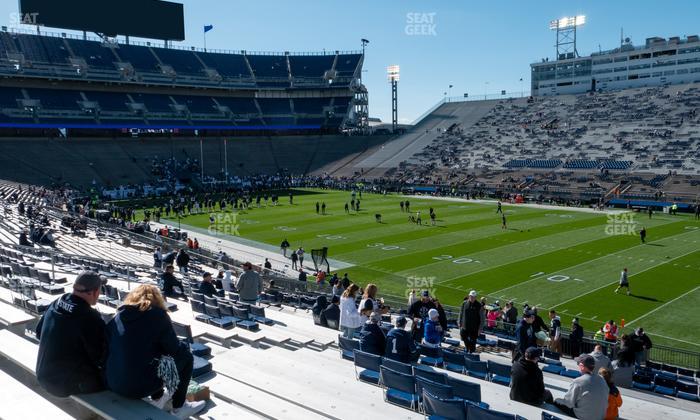 West Shore Home Field at Beaver Stadium - Section East J Seat View